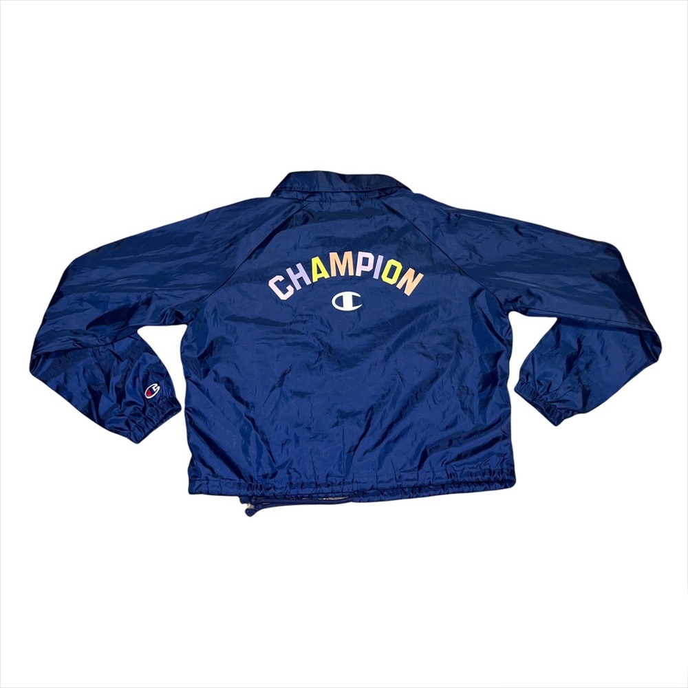 Champion Cropped Coaches Windbreaker Jacket